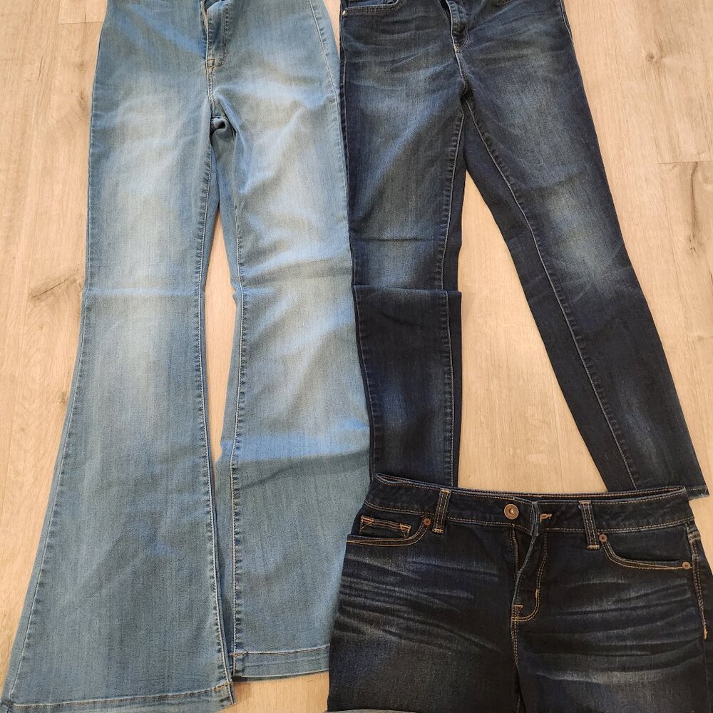 Jeans Long and Short 3 pairs